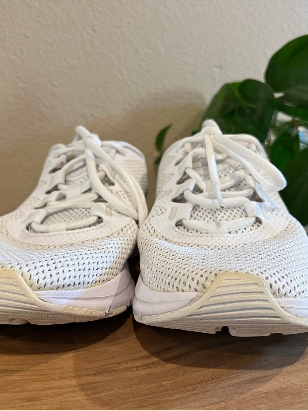 Under Armour White Athletic Mesh Sneakers